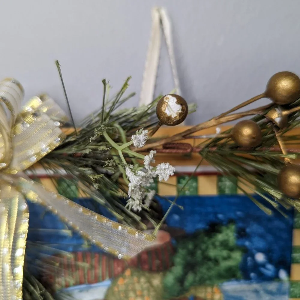 Snowman Christmas Trivet Hanging Decoration